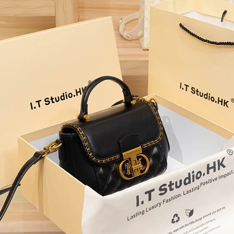 Torebka damska 2024 nowa wiosna/lato markowa prawdziwa skórzana torba Lingge designerska torba Crossbody wysokiej klasy