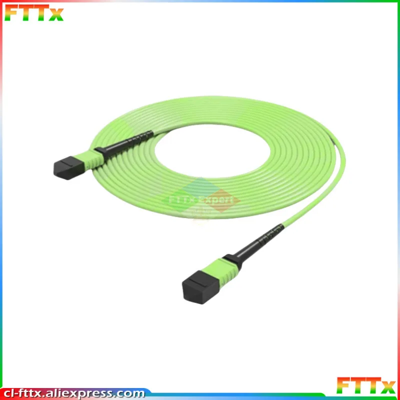 

1m 2m 3m 5m 10m High Performance OM5 MPO/MTP 8 Core LSZH Multimode Fiber Optical Patch Cord type B Trunk Cable