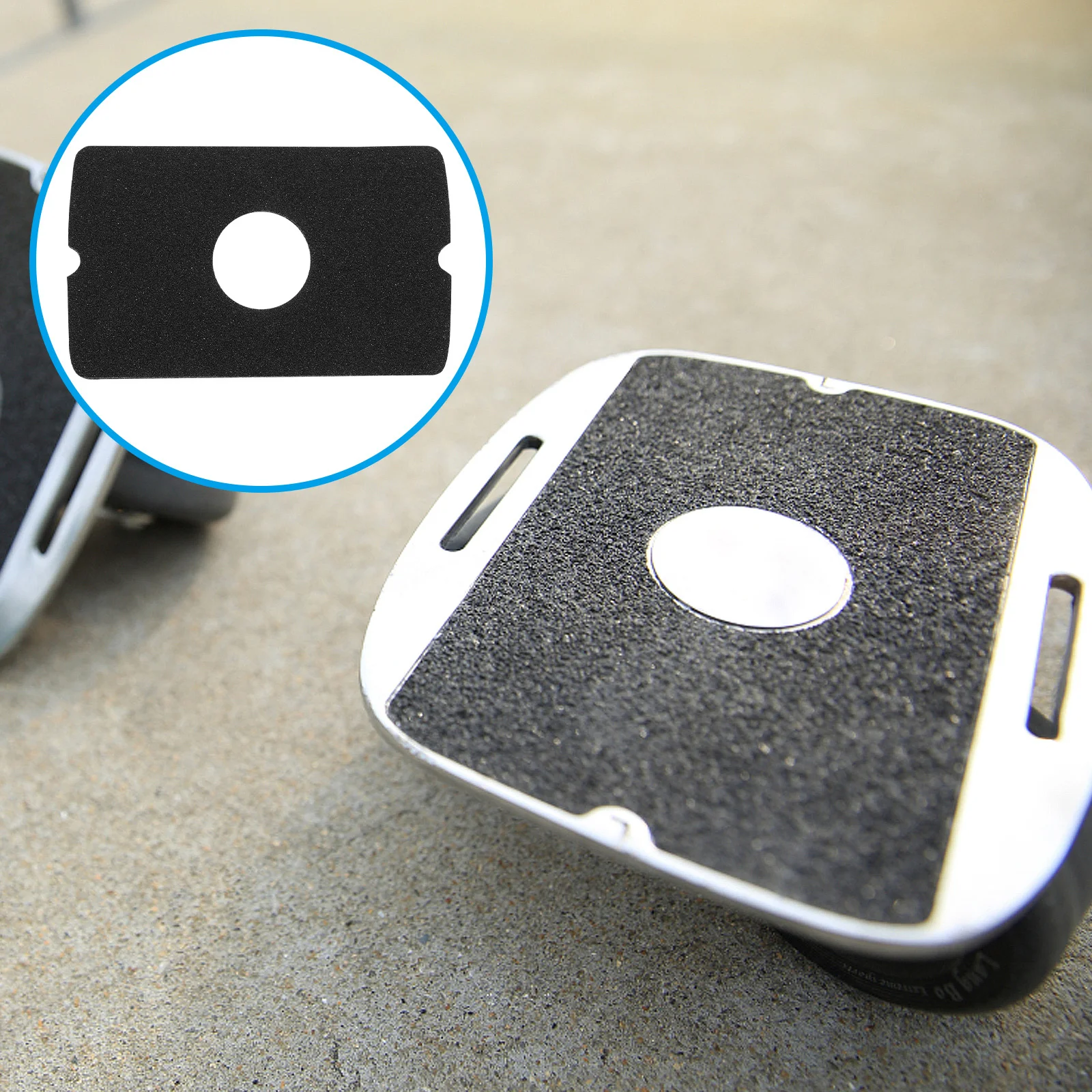 1 زوج الانجراف مجلس الصنفرة سبليت تصميم مادة الكربورندوم سهلة التركيب المضادة للانزلاق سطح لوح التزلج الانجراف الطويل #2