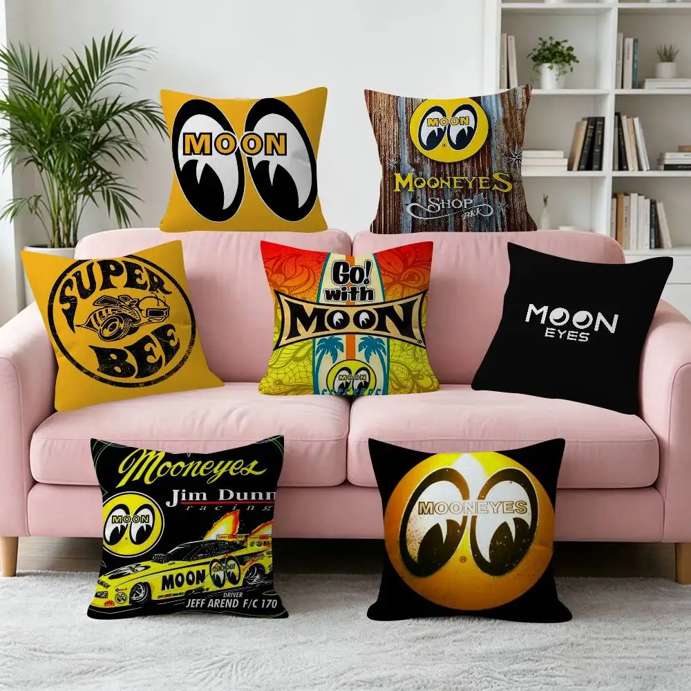 Modemarken M-Mooneyes Kissen Geschenk Heim Büro Dekoration Schlafzimmer Sofa Auto Kissenbezug 45x45