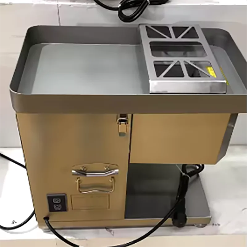 New Arrival Electric Meat Slicer Machine Automatic Fresh Meat Cutting for Retail