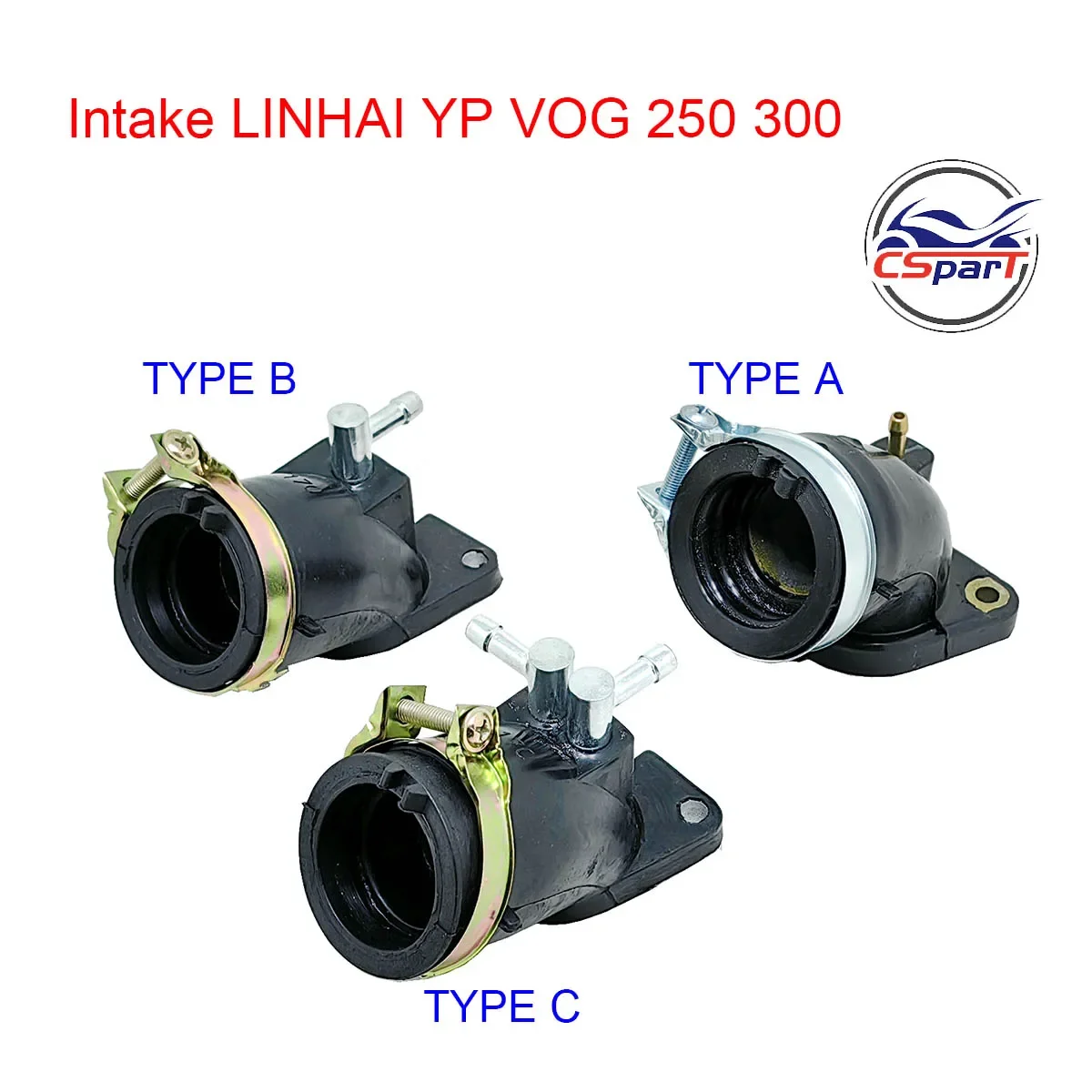 Linhai  BUYANG FEISHEN FA-D300 170MM 173MN 250 260 300 YP250 VOG250  Intake Manifold ATV Quad Scooter