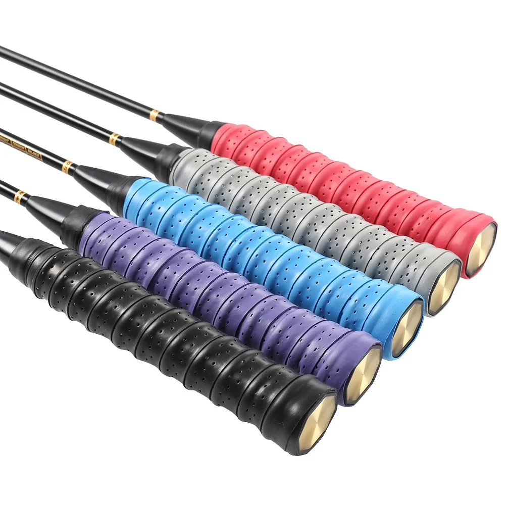 10 Stuks Hoge Kwaliteit Anti-Slip Racket Grip Tape Ademend Overgrip Voor Tennis Badminton Squash Sport Racket Hengel sprong