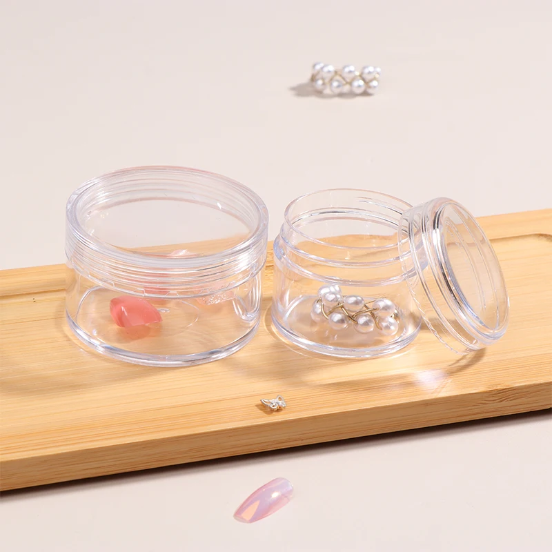 Plastic Transparent Storage Box Case For Nail Art Jewelry Diamond Embroidery Craft Bead Pill Necklace Bracelet Holder Tool