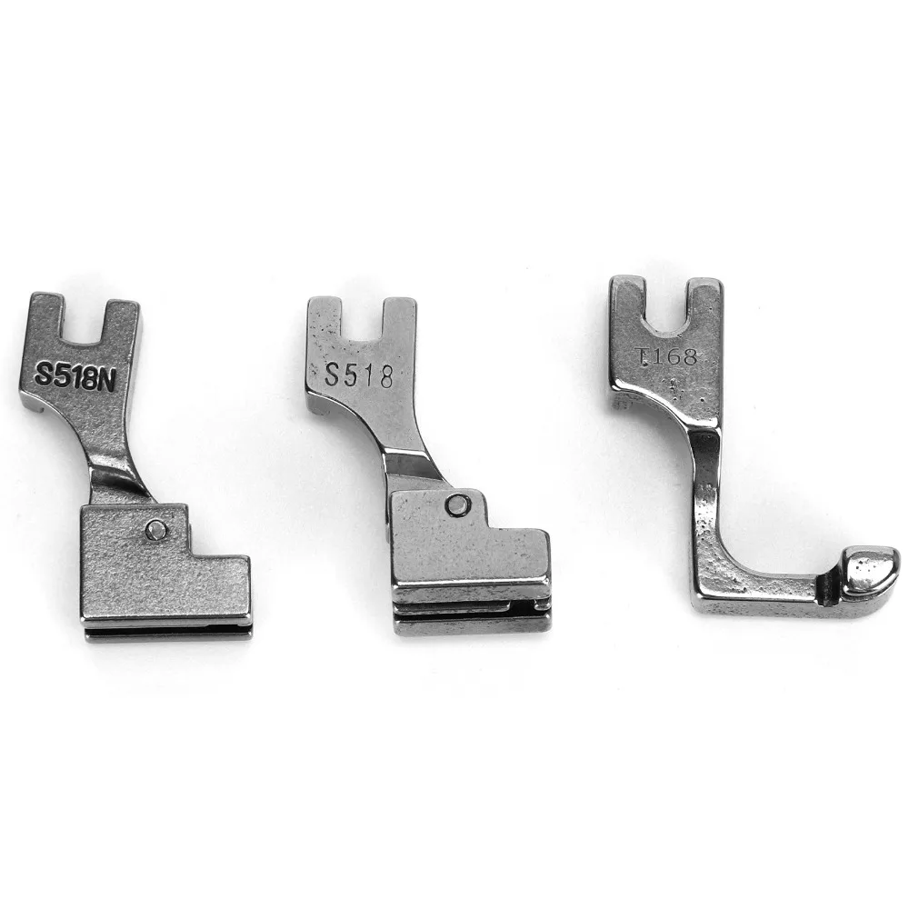 

3pcs Iron Presser Foot Precision Professional Invisible Zipper Presser Universal Industrial Feet Presser Tool