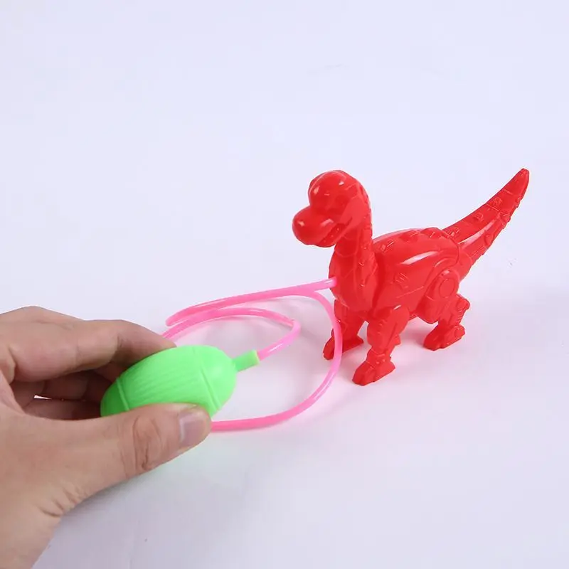 

1PC Pneumatic Clutch Animal Hand Pressure Dragon Pneumatically Jumping Dinosaur Pinch of The Air Bag Horse Will Run Science Toys