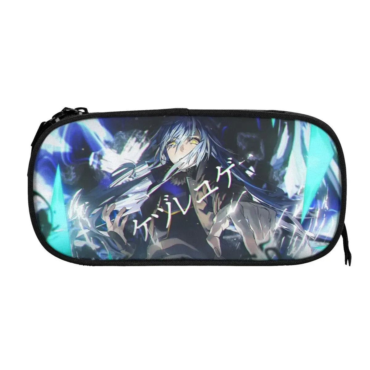 Anime Rimuru Reincarnated As A Slime TenSura Big Capacity Pencil Pen Case School Large Storage Bag Pouch Holder Box Organizer