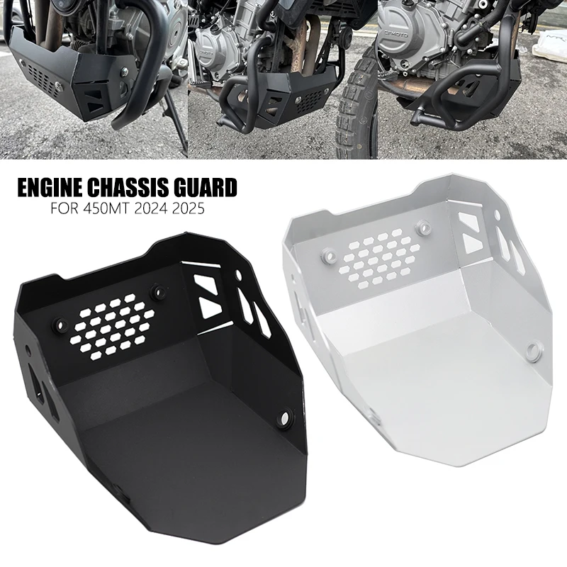 

Fit For CFMOTO 450MT Motorcycle Accessories Skid Plate Bash Frame Guard Protection Cover MT450 2024 2025 Engine Chassis Guard
