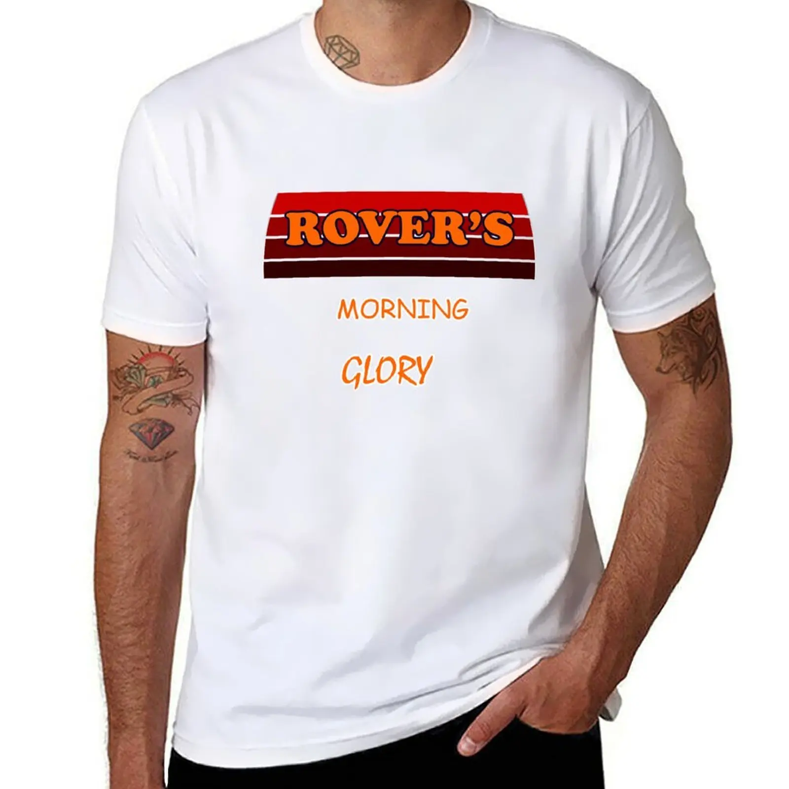 

Rover's Morning Glory radio show T-Shirt man t shirt heavy cotton man t shirt graphic T-Shirt