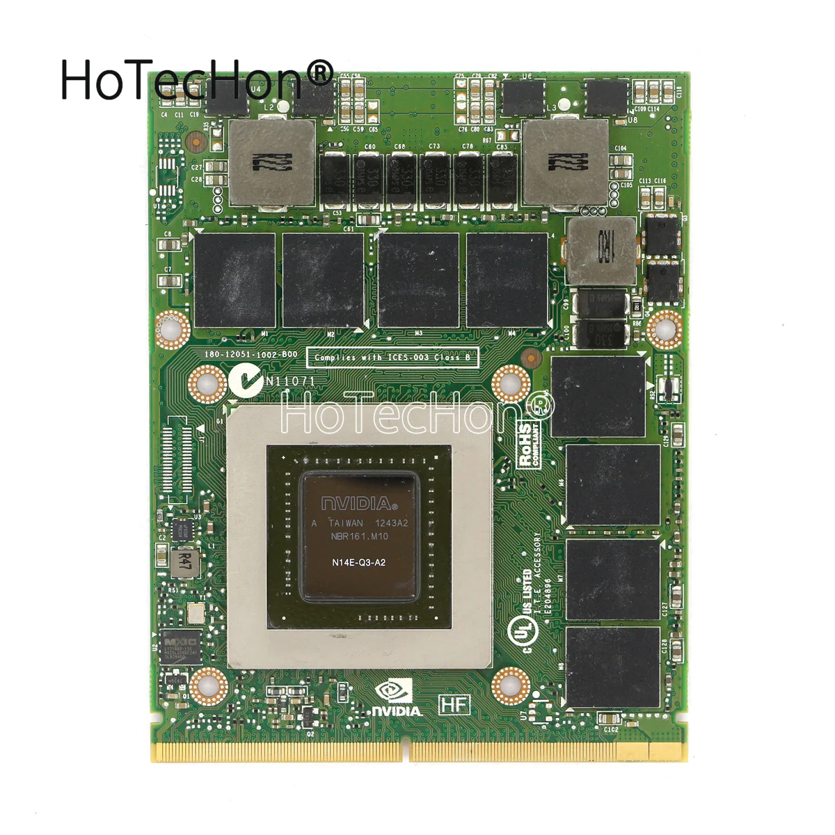 

Оригинальная видеокарта Quadro K4000M 689281-001, 4 Гб, GDDR5, MXM, для мобильной рабочей станции HP EliteBook 8770 Вт