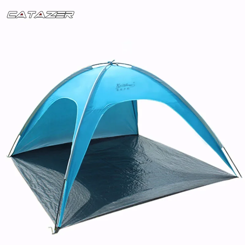 

Hot Sale Fishing Picnic Beach Tent Foldable Travel Camping With Bag UV Protectiont/Summer Season Sand Tent