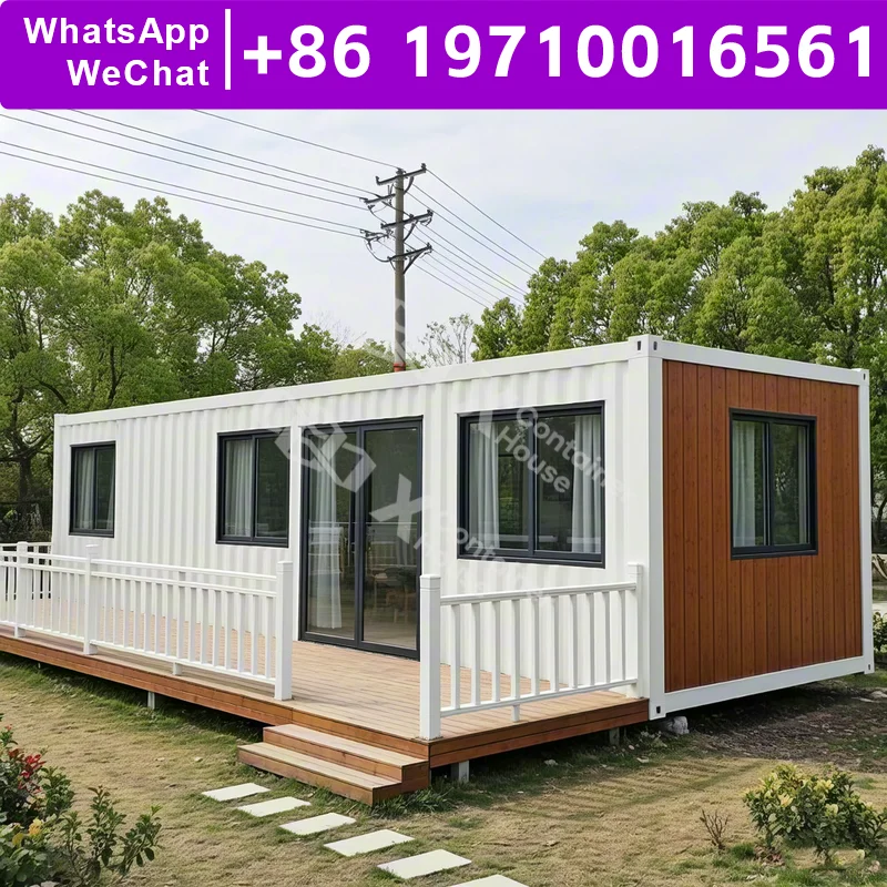 

High Quality Flat Pack House Mobile Steel Structure Modular Prebuilt Temperature Control Year Round Comfort Durable Performance