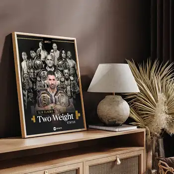 פוסטר דביק DIY של U-UFC Fight 317, עיצוב וינטג' לחדר, בר, בית קפה, עיצוב הבית 10 best sales פוסטרים של UFC - №8