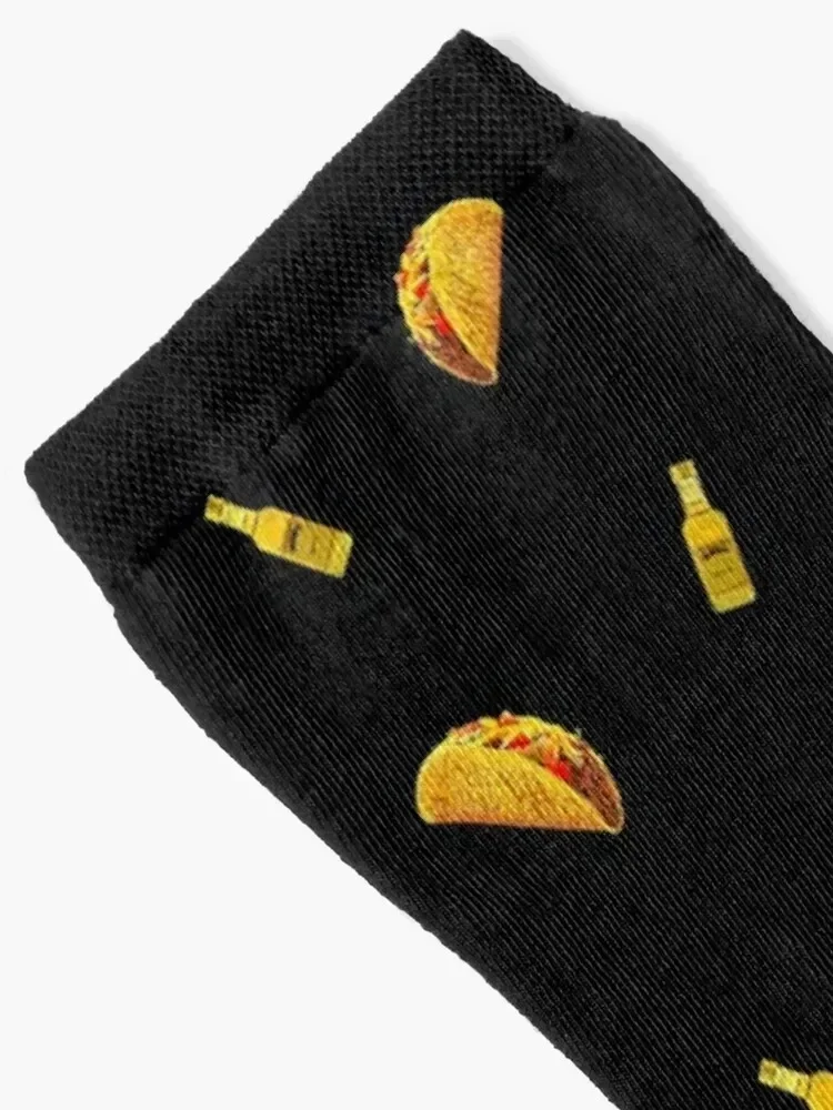 Tacos and Tequila ( Taco Tuesday ) Socks Hiking boots hiphop Socks Man Women's