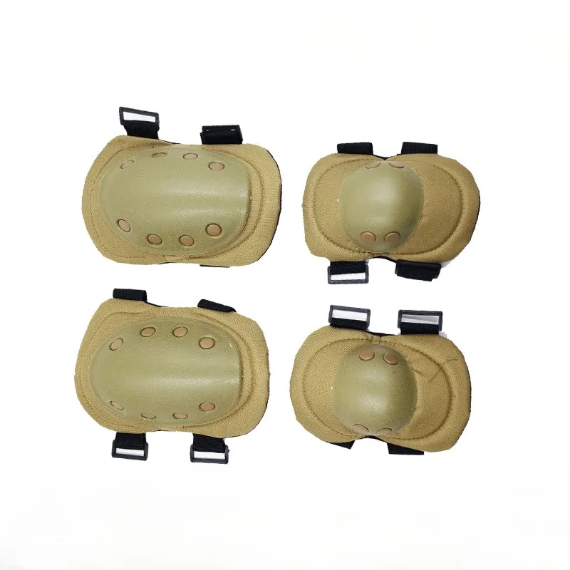 Imagem -03 - Tactical Combat Protective Knee And Elbow Protector Pad Grupo Sports Gear Militar Protetor de Cotovelo Proteção de Perna para Ciclismo