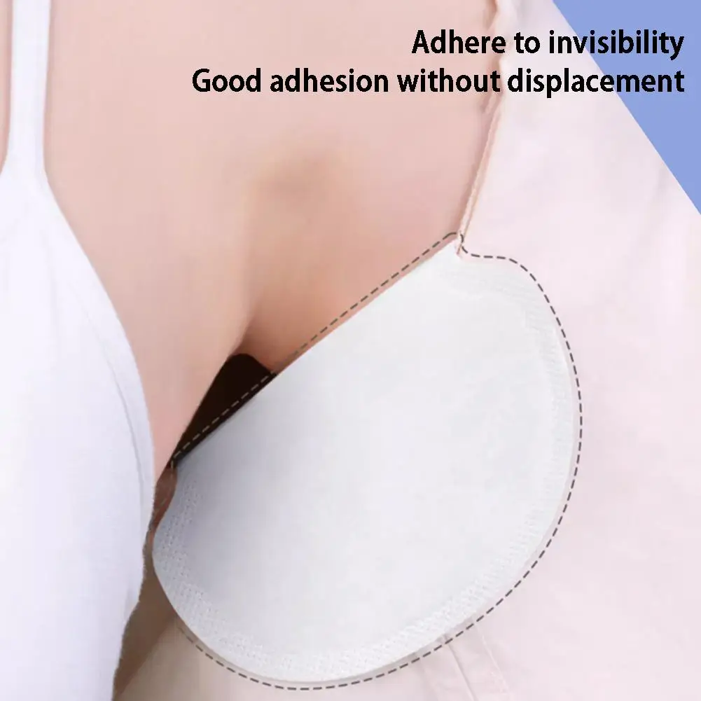 30/40/50 pz Underarm Sweat Pads ascella assorbente sudore sudore sudore deodorante monouso fodere Pad Anti adesivi Sw P4V0