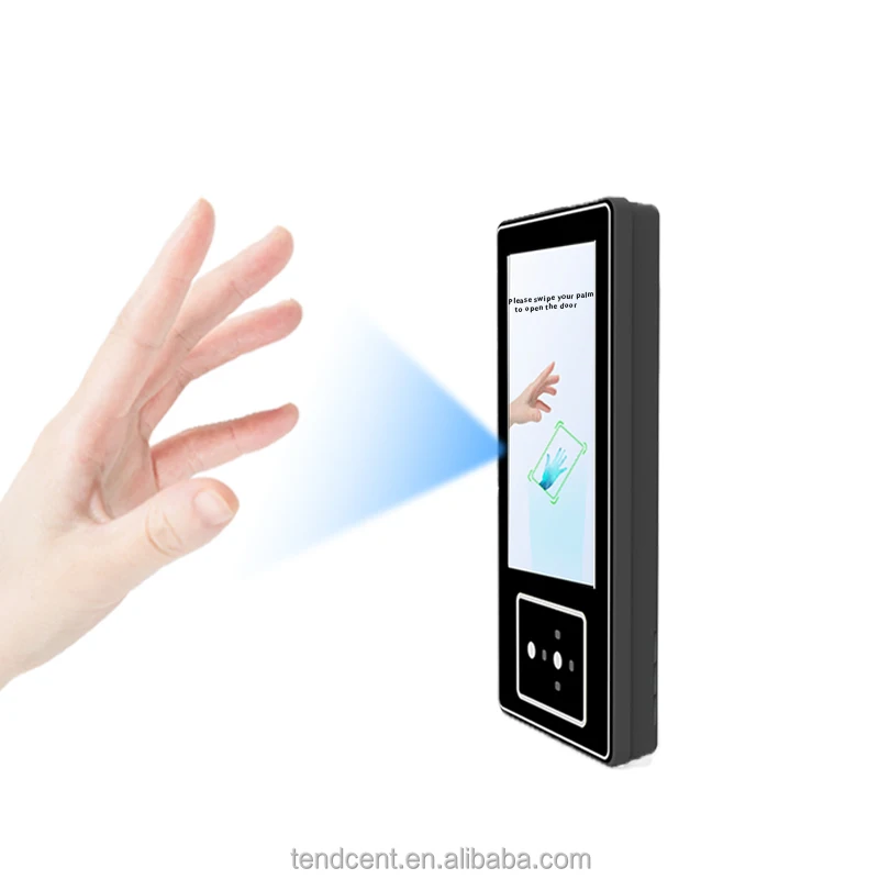 Factory Direct Access Control System Machine 3D Face Palm Vein Recognition Night Vision Card Attendance Clock Customized Logo