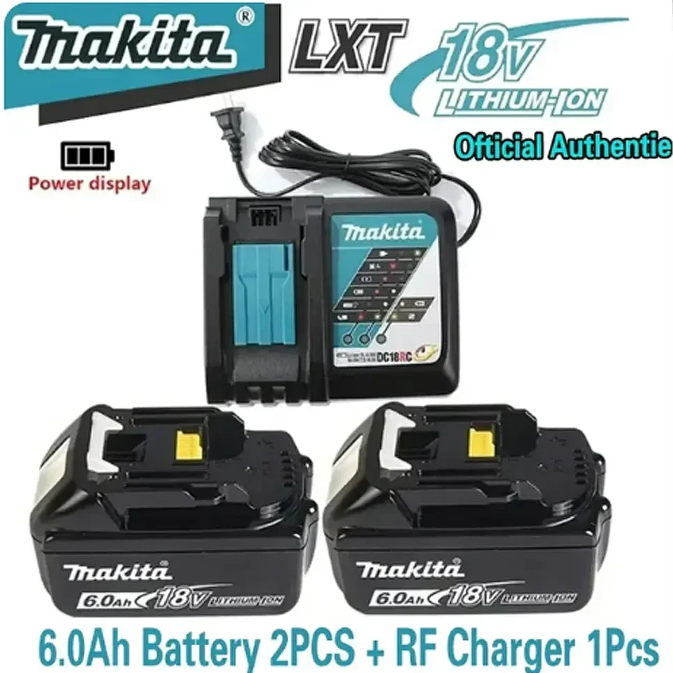 DC18RC do wiertarki Makita 18V ładowarka 3A ładowarka litowo-jonowa do Makita 14.4V 18V LXT BL1815 BL1860 BL1430 BL1450