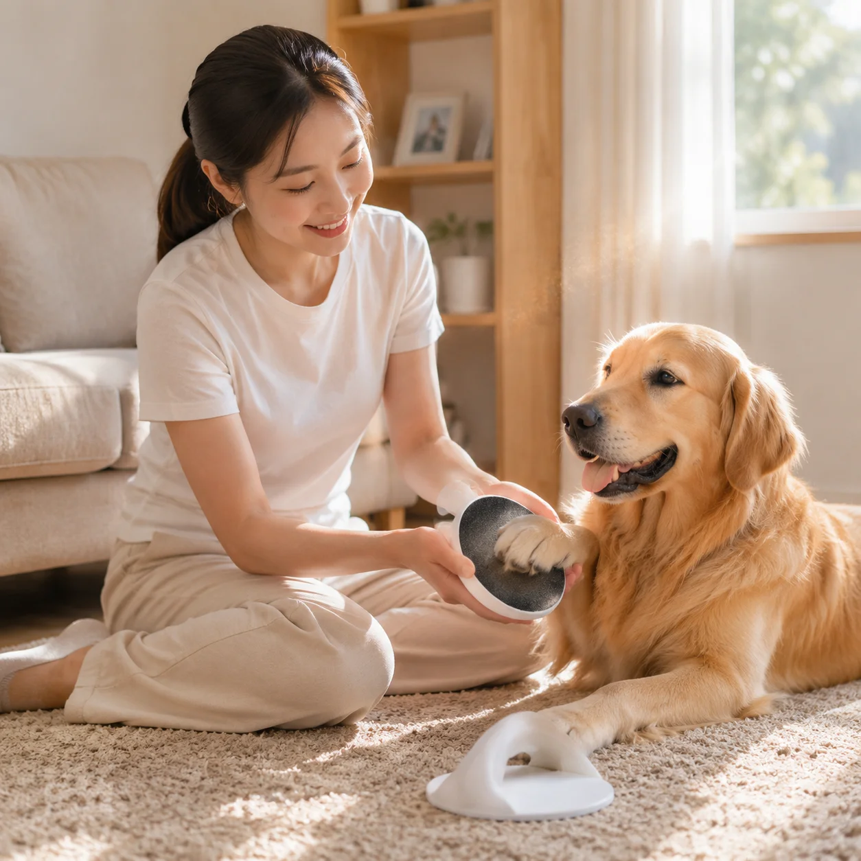 Professional Cat Nail Scratch Board Portable Handheld Nail Smoothing Dog Nail File Sandpaper Grinding Pad Dog Nail Grinder
