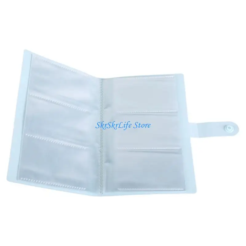 

E65E Jewelry Travel Transparent Jewelry Storage Book Jewelry