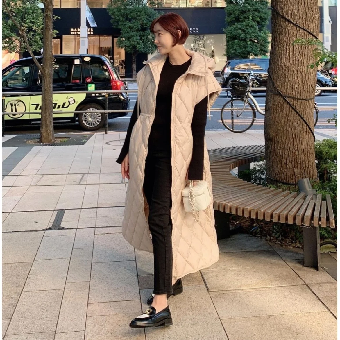 Hooded Long Warm Svel Jaet Vest Korean Sle Regular Fit Medium Softn Other Fabric Autumn Winter Women's Sweater