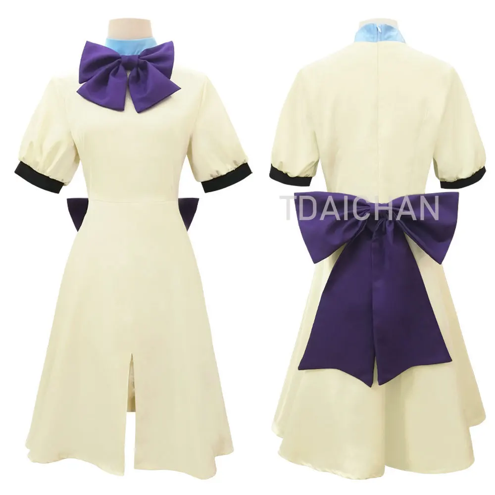 Ryugu Rena Cosplay Costume Higurashi When They Cry Steam Edition Reina Dresses Halloween Woman's Gift Cosplay Role Play Wigs