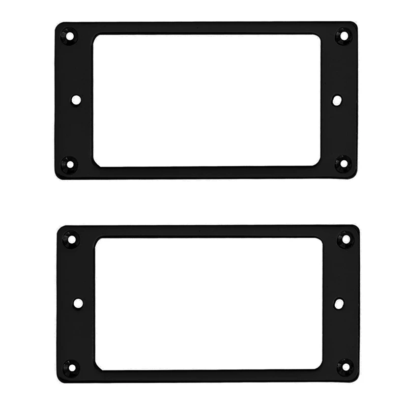 Metal Humbucker Pickup Ring Cover Frame Replacement Compatible With LP Guitar Mounting Electric Guitars