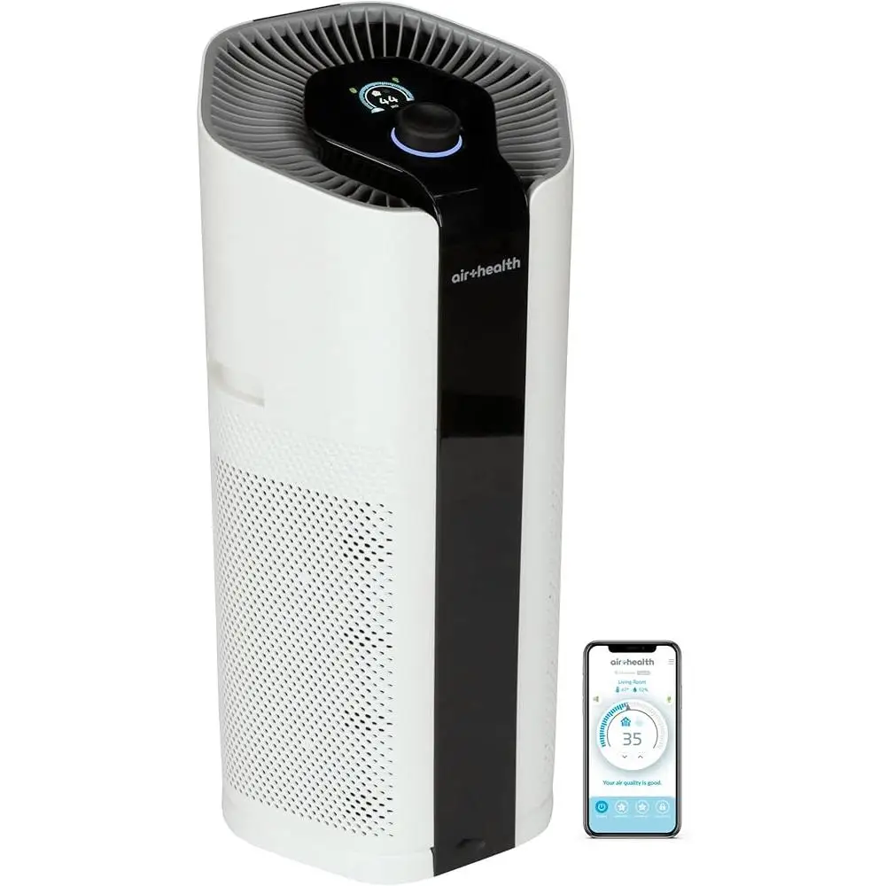 5 Stage Air Purifier True Hepa UVC Light Wifi Smart Control Quiet Room Purification Odor Removal Bacteria Virus Mold VOCs