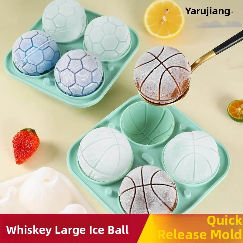 

Silicone Whiskey Ice Cube Tray round Ice Maker Kitchen Tool Ice Tray Cooking Utensils Whiskey Ice Cubes Ice Mold Kitchen Tools
