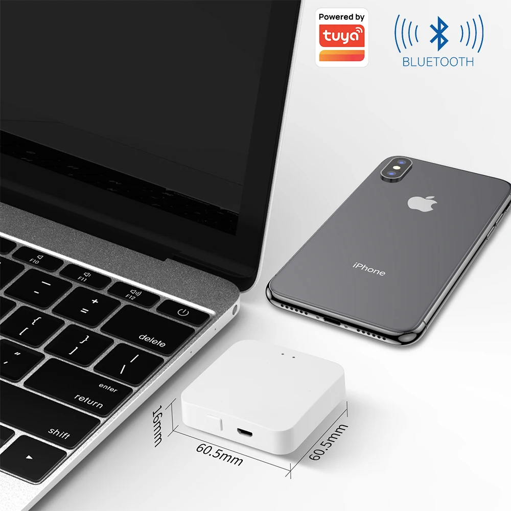 Tuya Bluetooth Cửa Ngõ WiFi Có Khả Năng Kích Hoạt Chìa Khóa Thông Minh Smart Key Hộp Trực Tuyến Điều Khiển Từ Xa Làm Việc Với BLE Smarthome Tiện Ích Thông Minh Nhà Hub