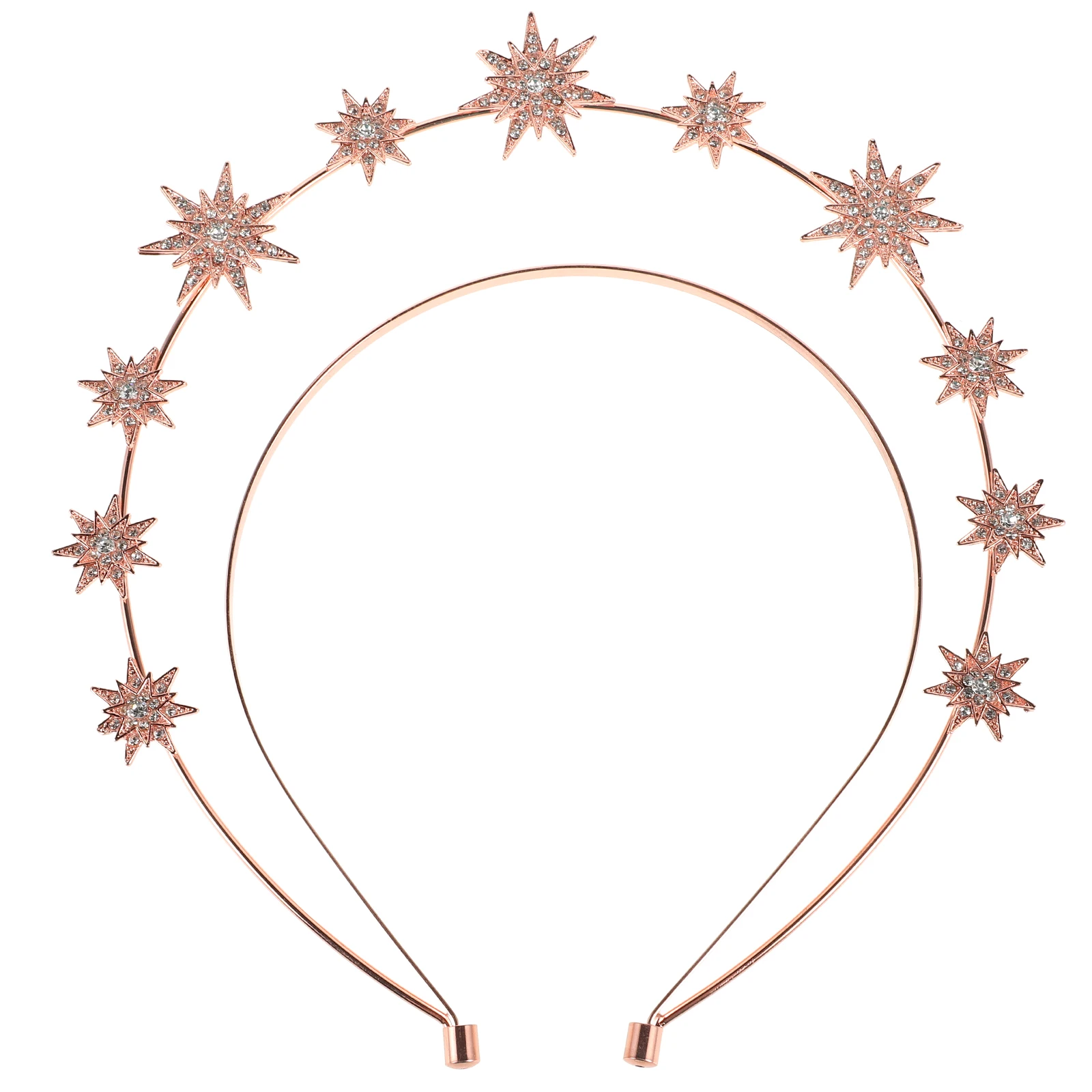 

Star Headband Six-Pointed Goddess Hair Clasp Party Wedding Accessories Bridal Crown Hairpiece for Women Star Headband