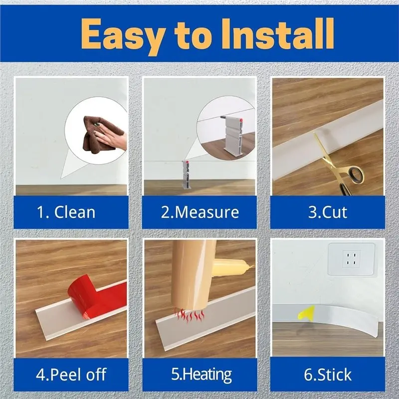 Hot Sale-Flexible Baseboard Molding Trim Self Adhesive Skirting Board Skirting Board Corner Skirting Board