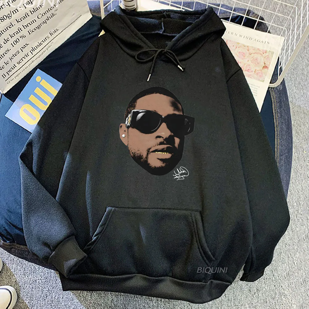 Usher COMING HOME Hoody 2024 New Album Graphic Printing Sweatshirts with Hooded Fleece Comfortable Men/Women Sudadera Unisex Top