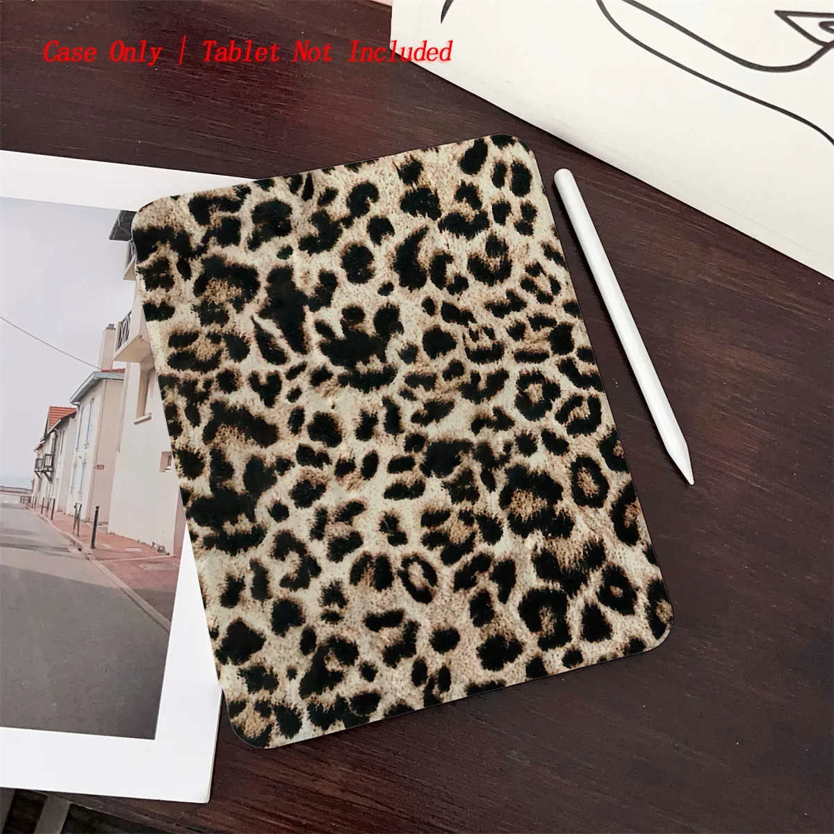 Fashionable Irregular Leopard Print iPad Case For Apple iPad Pro 11/12.9 Air 3/4 10.9 Inch Mini 6 Fashion Cover