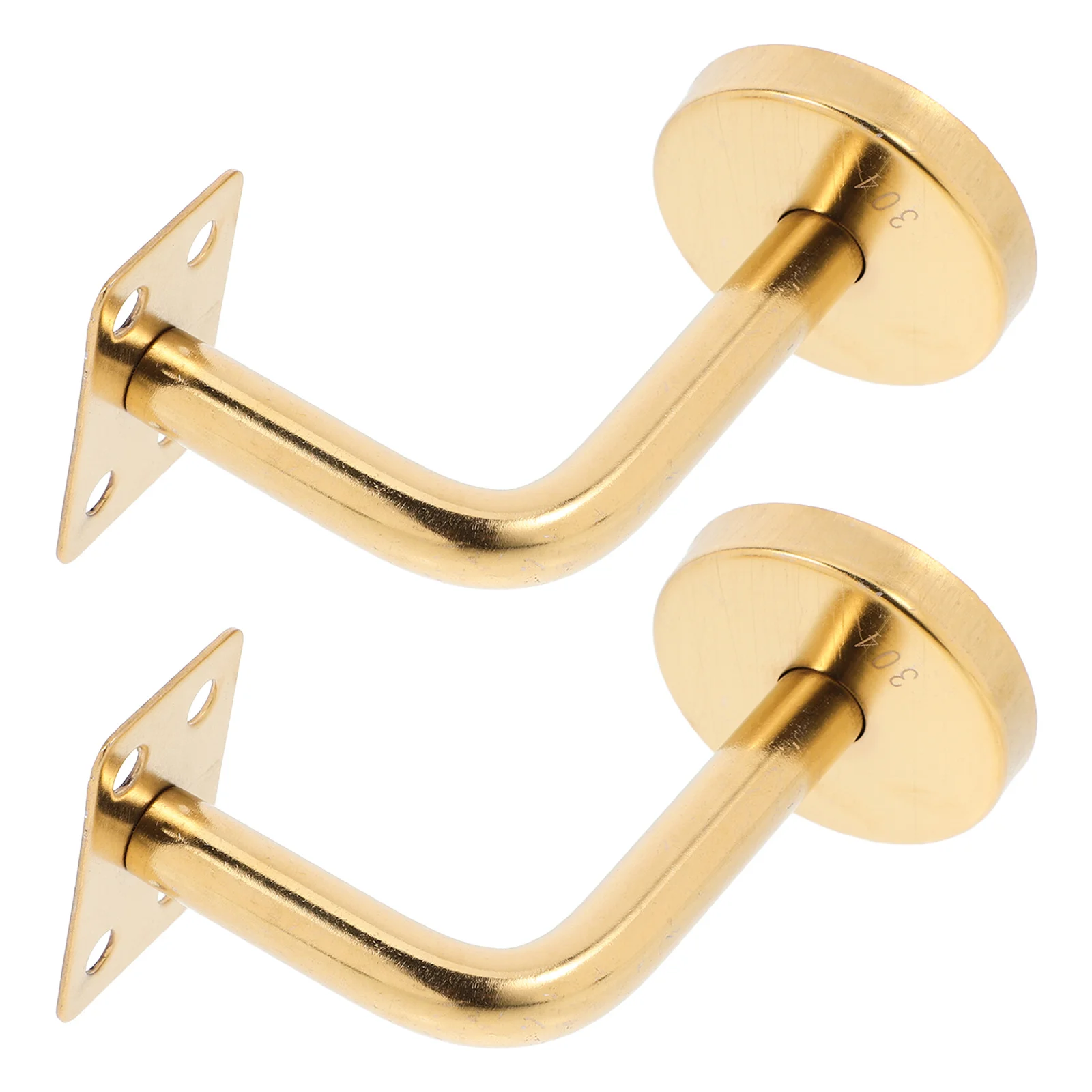 

Stair Rail Bracket Stainless Steel Durable Minimalist Design Easy Installation Handrail Supply Railing Bracket Kit