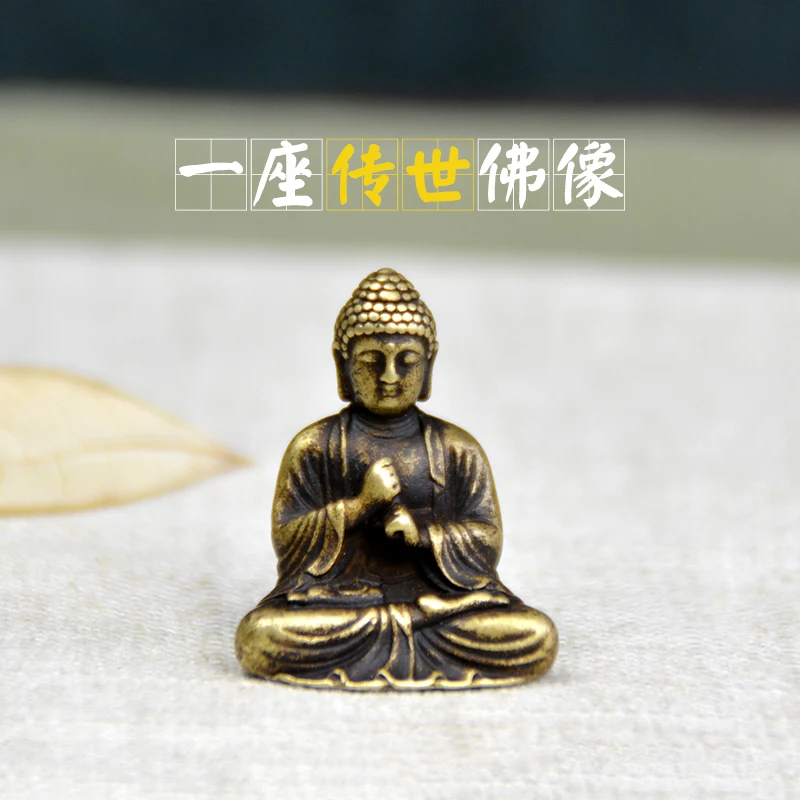 TOP Reise-Taschenaltar Sicherer, effektiver Schutz #   Kleiner Buddha, tibetischer Buddhismus, der Medizin-Buddha, RULAI-Buddha-Statue