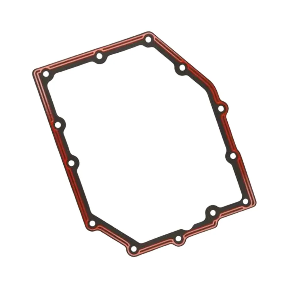LLT-A042 Replacement Transmission Pan Gasket Plastic And Rubber Material High Durability Design Transmission Gasket As Shown