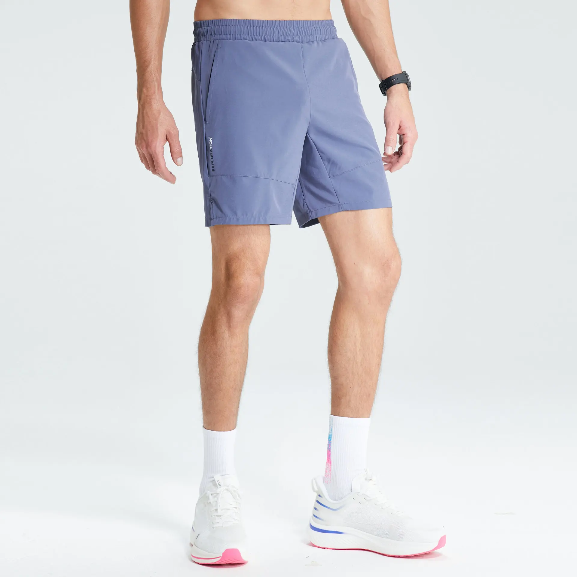 

Мужские спортивные шорты 2025 Color Block Marathon Спортивные шорты Тренажерный зал Баскетбол Тренировочная одежда