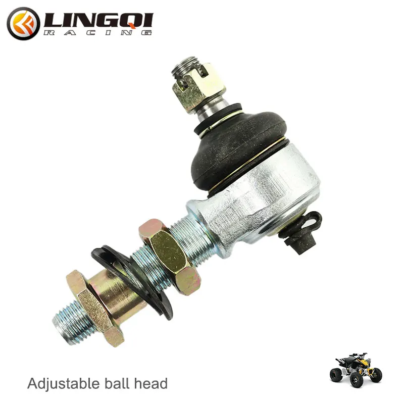 LINGQI Adjustable Ball joint Kit With Nozzle ATV Tie Rod End Fit For 110cc 125cc Electric Dirt Bike UTV Quad Go Kart Buggy