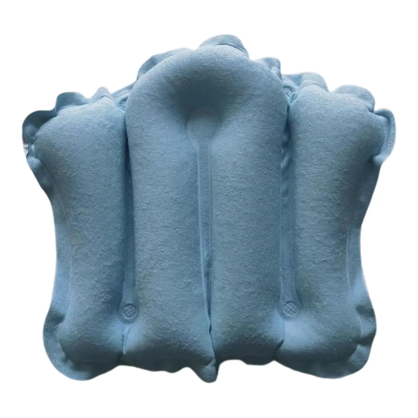 Inflatable Bath Pillow Bathtub Soft Bath Cushion Neck Support Quick Drying Bath Cushion for Bath SPA Tub Pool Bathroom Supplies