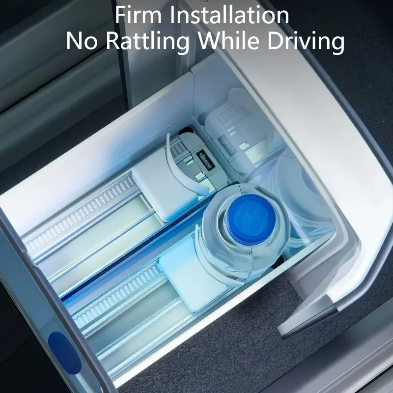 Car Fridge Drink Pusher Auto Refill Storage Organizer Precise Fit Silent Easy Install Interior Mod Accessories For ZEEKR 8X/9X