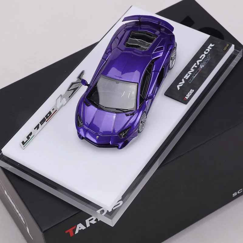 

Модель суперкара TARDIS LP750-4 в масштабе 1/64, высококачественная смоляная модель, декоративный предмет для взрослых, подарок для мальчика, коллекционный предмет.