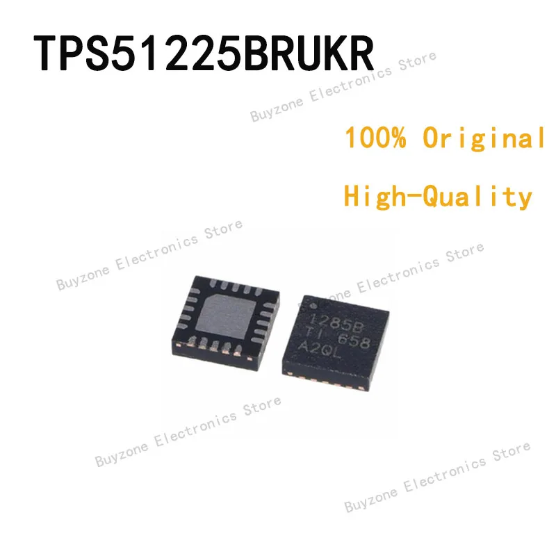 10PCS/LOT 100% quality original TPS51225BRUKR WQFN-20 DC/DC Cntrlr Dual-OUT Step Down 360kHz/430kHz