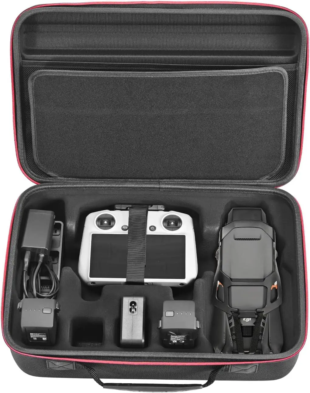 Estojo rígido RLSOCO para DJI Mavic 3 Pro/Mavic 3 Pro Cine com DJI RC Pro, compatível com o corpo do drone Mavic, controlador RC/RC Pro e bolsa para hélices.