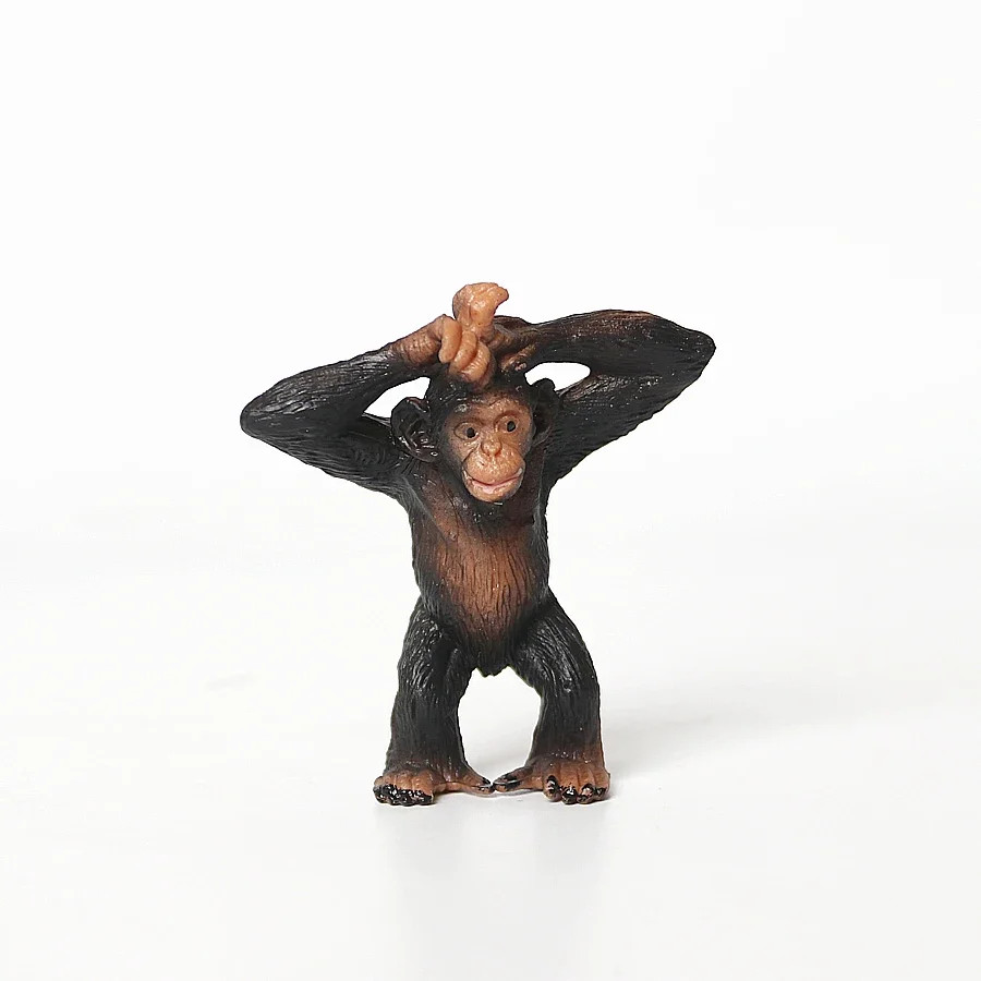 動物の置物,子供のおもちゃ,動物,猿,ゴリラ,チンパンジー,石膏,猿