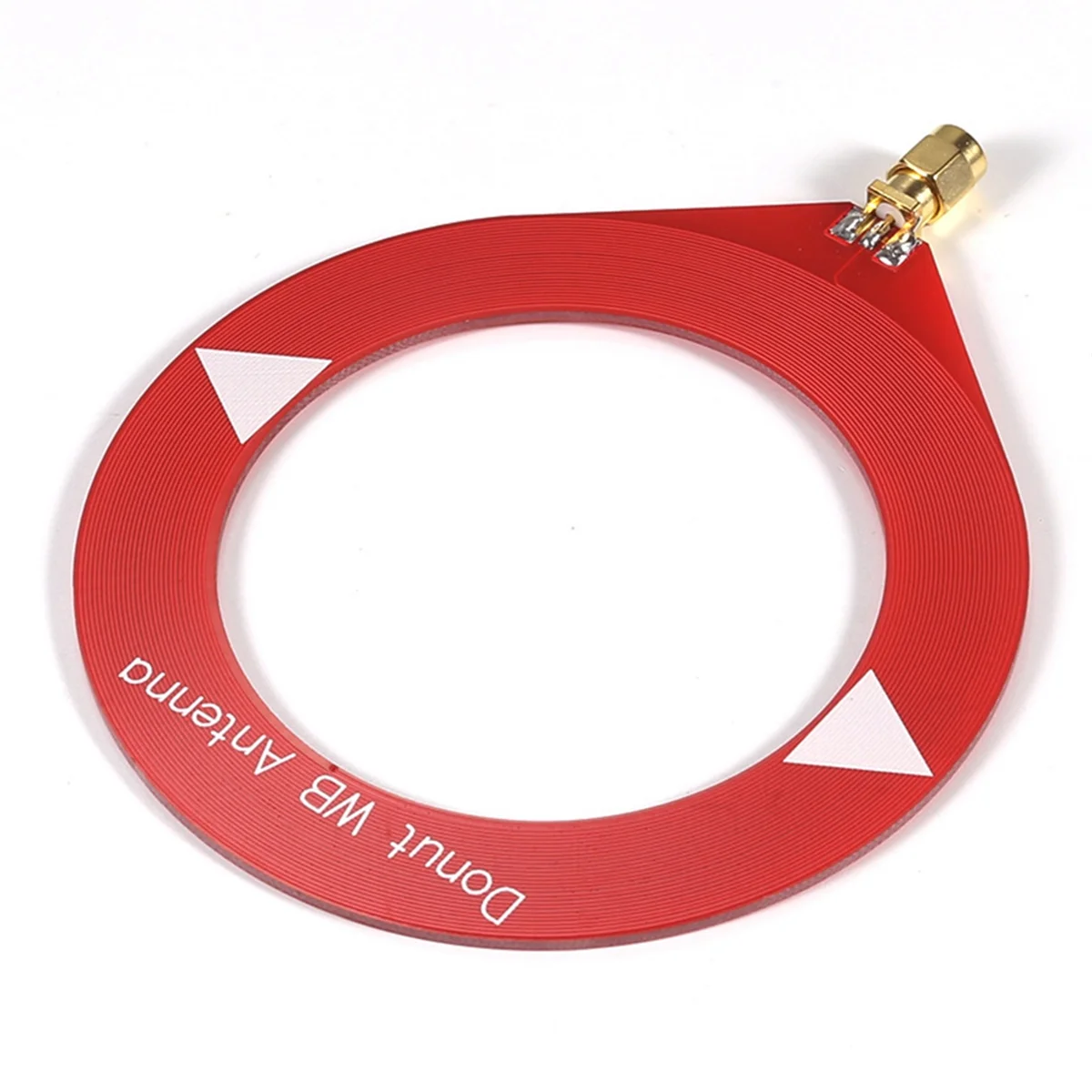 B58ADonut Broadband Antenna 10kHz-180MHz Receiving Antenna Mini Loop Antenna for Radio Walkie Talkie SDR Blue