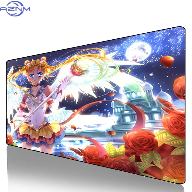 Mouse Pad S-Sailor Moon Gaming Accessories PC Gamer alfombrilla xxl Computer rug Desk Mat Laptop Varmilo Keyboard Mousepad
