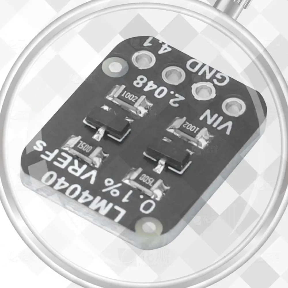 

Модуль прецизионного источника эталонного напряжения LM4040, 2,048 В, 4,096 В, высокоточный модуль эталонного напряжения, точность 0,1% для микроконтроллера
