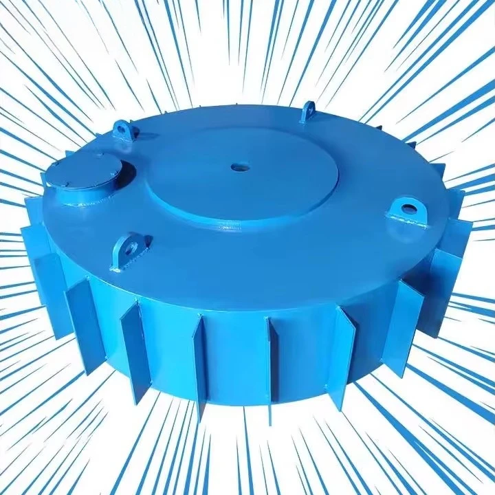 Round Shape Suspended Dry Type Magnet Magnetic Separator Mineral Hanging Electromagnetic Iron Remover for Conveyor Belts