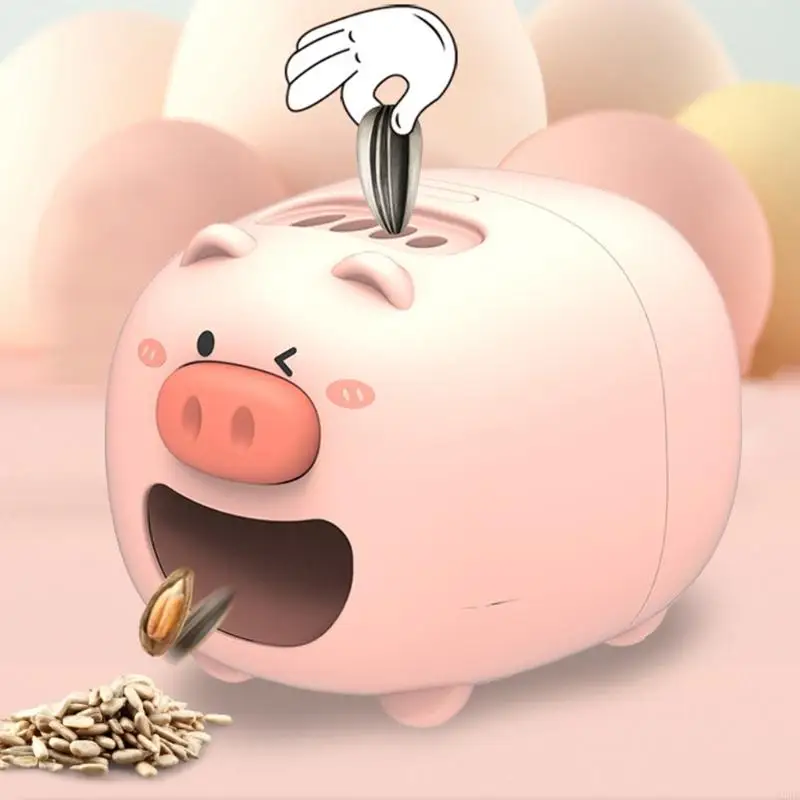 

Устройство для очистки скорлупы подсолнечника в форме поросенка, пластиковая автоматическая машина для очистки скорлупы дыни для